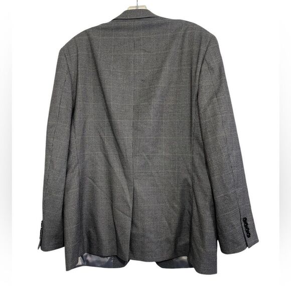 Lauren Ralph Lauren blazer mens 42R gray multicolor houndstooth office‎ -5 - Picture 4 of 7